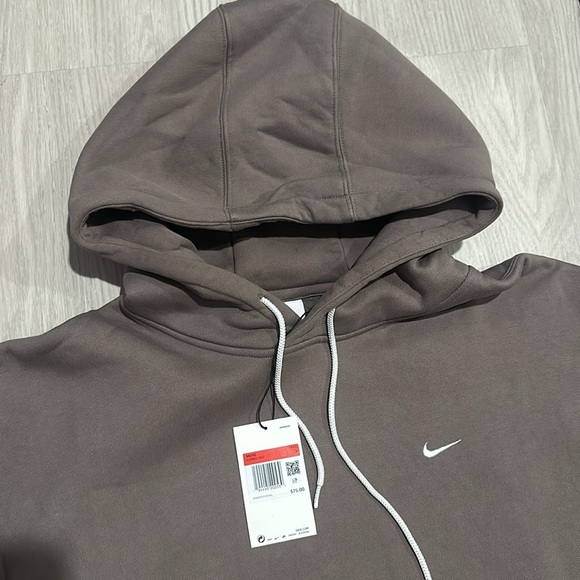 Nike Solo Swoosh Hoodie size L - Picture 2 of 3